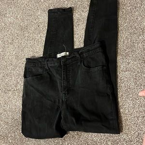 Madewell skinny high rise jeans size 28 super stretchy